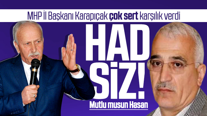 MHP Samsun İl Başkanı Karapıçak, AK Partili Hasan Uzunlar'a tepki gösterdi