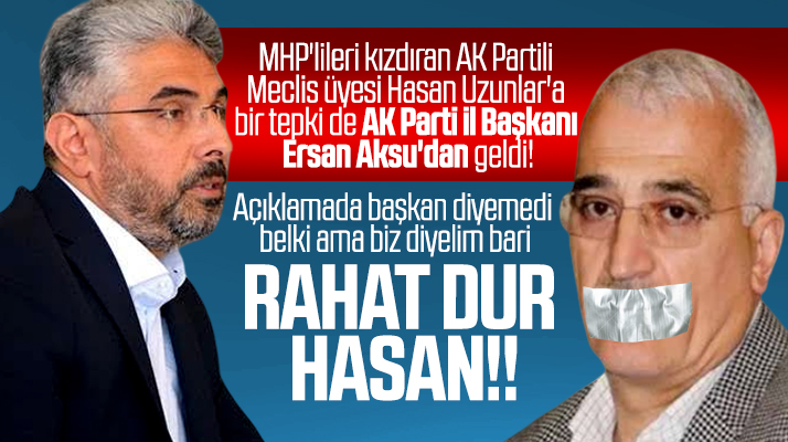 Ersan Aksu'dan MHP'den ayrılan Müslüman kesim diyen Hasan Uzunlar'a tepki