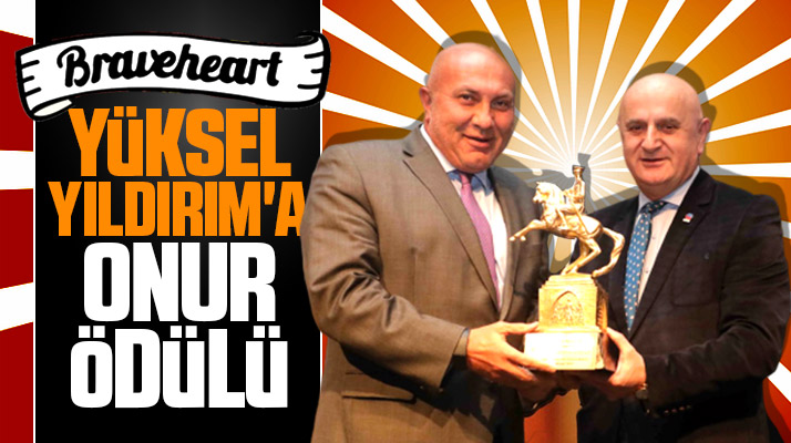 Yüksel Yıldırım’a 10 Ocak Çalışan Gazeteciler Gününde onur ödülü verildi