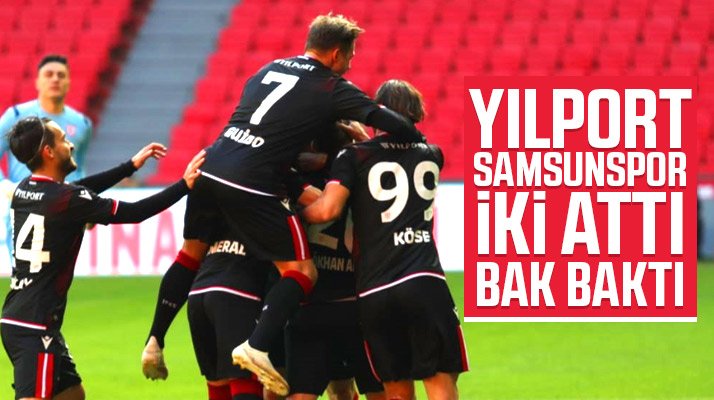 Yılport Samsunspor Başkent Akademi'yi 2-0 yenerek ligde liderlik koltuğunu korudu