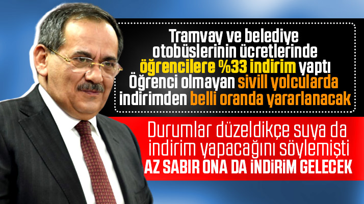 Samsun'da tramvay ve belediye otobüsleri ücretlerinde öğrencilere yüzde 33 indirim