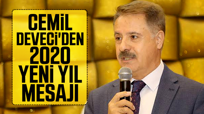 Atakum Belediye Başkanı Cemil Deveci'den 2020 yeni yıl mesajı