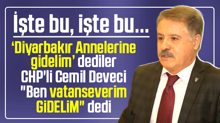 Cemil Deveci Diyarbakır Annelerini ziyaret etme teklifine 'Gidelim' yanıtını verdi