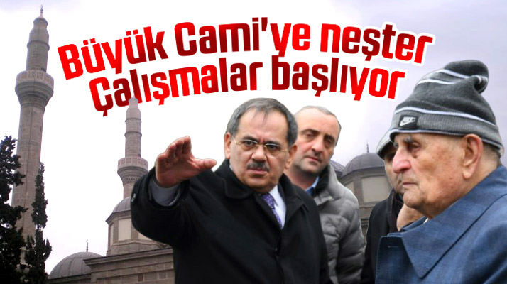 Samsun Büyük Cami çevresinde büyükşehir belediyesi rekreasyon çalışması başlatacak