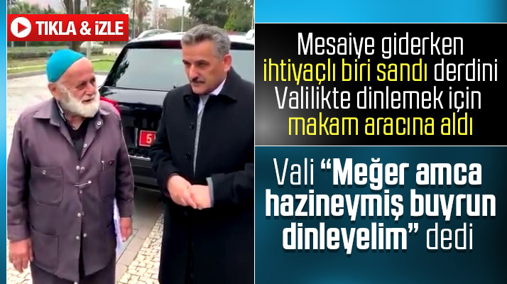 Samsun Valisi Osman Kaymak 'Meğer hazineymiş' dedi videosunu yayınladı