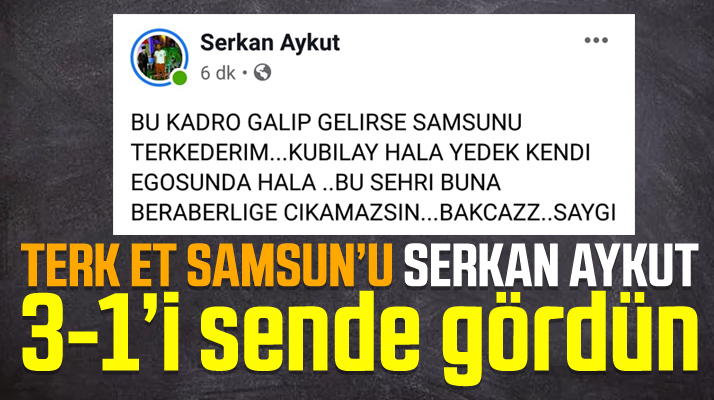Terk et Samsun'u Serkan Aykut! Samsunspor Manisa'yı 3-1 yendi