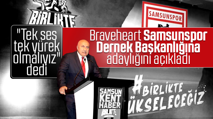 Yüksel Yıldırım Samsunspor Dernek Başkanlığına adaylığını resmen açıkladı