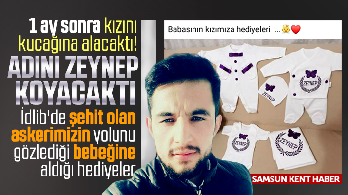 Şehit Şükrü Elibol bir ay sonra baba olacaktı! Kızına aldığı hediyeler yürek yaktı
