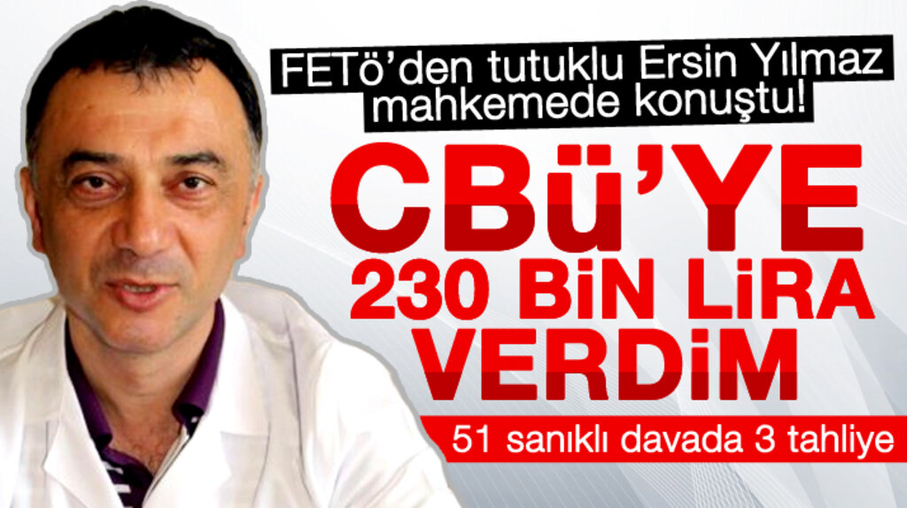 Samsun'da FETÖ'den tutuklu iş adamı Ersin Yılmaz mahkemede konuştu