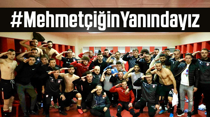 Yılport Samsunsporlu futbolculardan İdlib'deki Mehmetçiklere asker selamı