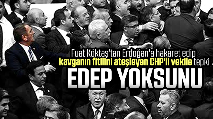 Samsun Milletvekili Fuat Köktaş'tan Engin Özkoç'a 'Edep yoksunu' tepkisi