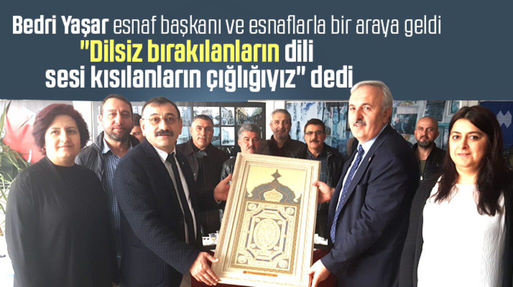Samsun Milletvekili Bedri Yaşar: Dilsiz bırakılanların dili, sesi kısılanların çığlığıyız