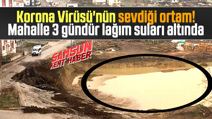 Samsun'da Korona Virüs'e davetiye çıkartan görüntü!