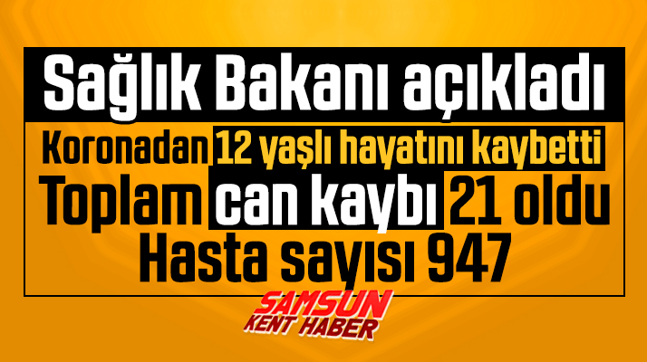 Türkiye'de Korona Virüs'ten 12 kişi daha hayatını kaybetti