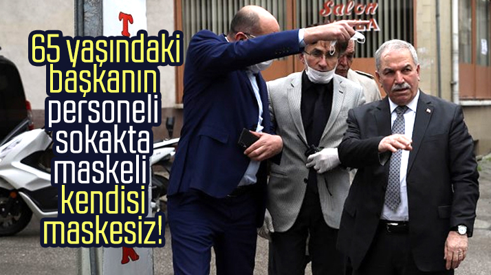 Necattin Demirtaş Korona Virüs çalışmalarını sokakta takip etti