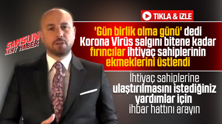 Samsun'da Tekkeköy Belediyesi Korona nedeniyle yardım kampanyası başlattı