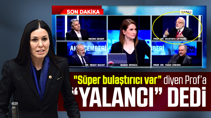 Çiğdem Karaaslan Süper Bulaştırıcı iddiasında bulunan Mustafa Çetiner'i yalanladı