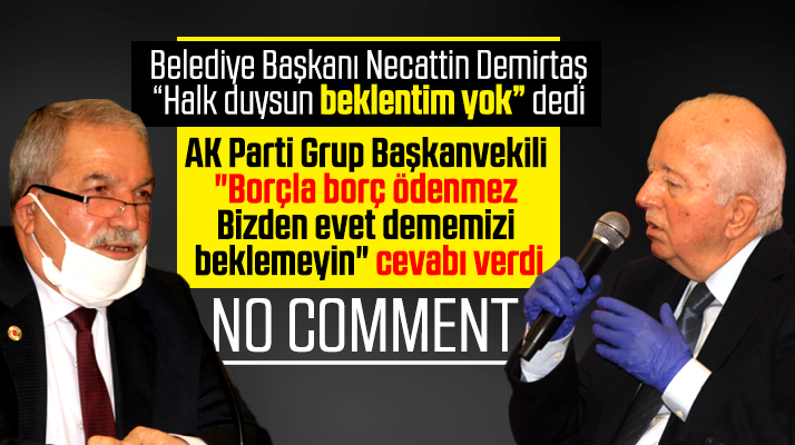Necattin Demirtaş'a Yavuz Yılmaz'dan borçla borç ödenmez çıkışı