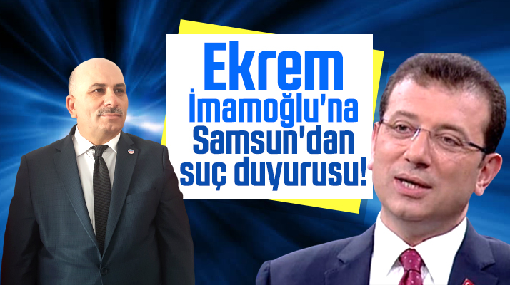 Ekrem İmamoğlu'na 23 Nisan dergisi için Samsun'dan suç duyurusu!