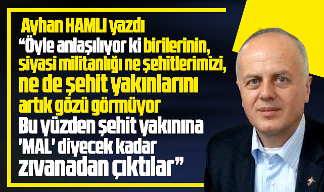 Şehit yakınıına 'Mal' diyecek kadar zıvanadan çıktılar!
