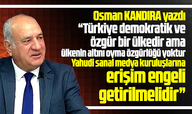 Yahudi sanal medya kuruluşlarına, erişim engeli getirilmelidir!