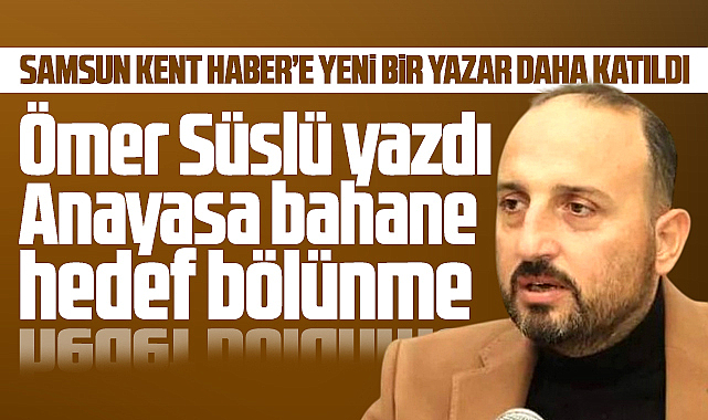 Anayasa bahane hedef bölünme! Türk milleti uyanık olmalıdır!