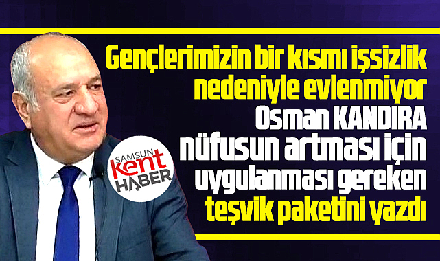 Nüfusun artması için uygulanması gereken teşvik paketi!