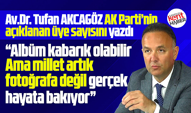 AK Parti'nin üye sayısı! Millet artık gerçek hayata bakıyor!