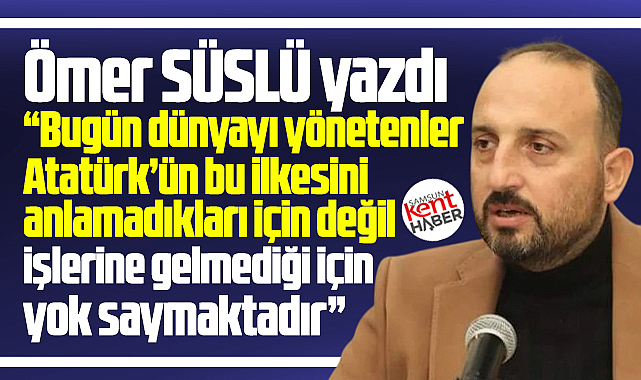 Barışın yetim bırakıldığı dünya ve Atatürk'ün unutulan ilkesi!