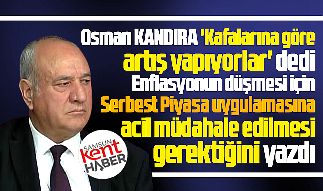 Serbest Piyasa uygulamasına acil müdahale edilmeli!