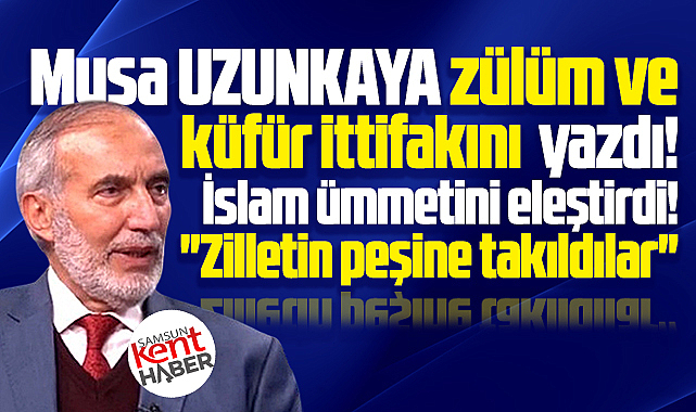 Zulüm ve küfür ittifakı! İslam ümmeti zilletin peşine takıldı!
