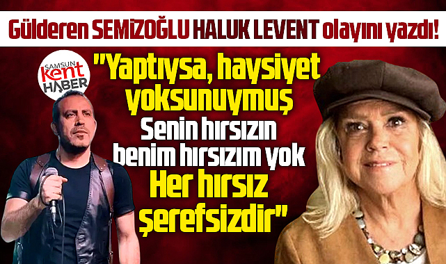 Haluk Levent olayı! Yaptıysa haysiyet yoksunuymuş!