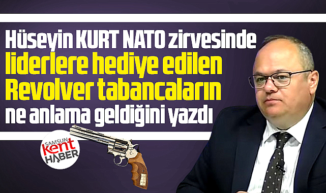 NATO zirvesinde hediye edilen Revolver tabancalar ne anlama geliyor