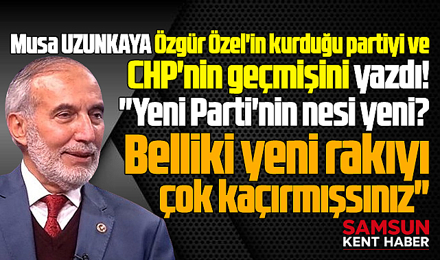 Yeni Parti'nin adından başka nesi yeni?