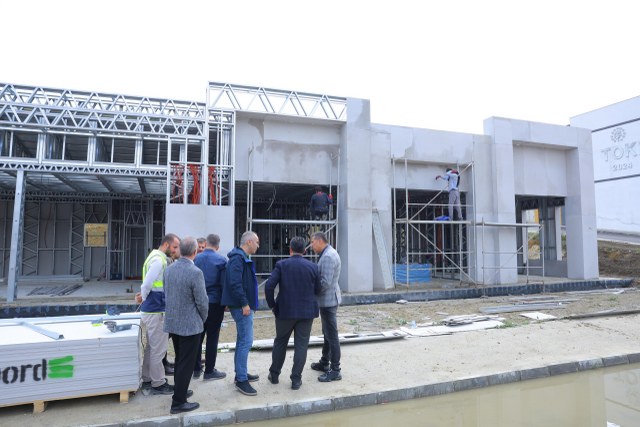 Samsun'da ticari hareketliliğin arttığı Toybelen Sanayi Sitesine restoran yapılıyor