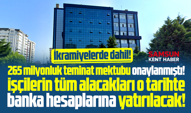 Atakum Belediyesinde geciken maaş ve ikramiyeler o tarihte ödenecek!