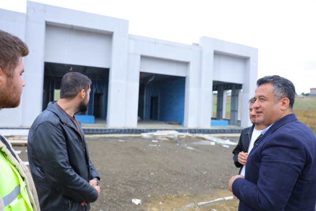 Samsun'da ticari hareketliliğin arttığı Toybelen Sanayi Sitesine restoran yapılıyor