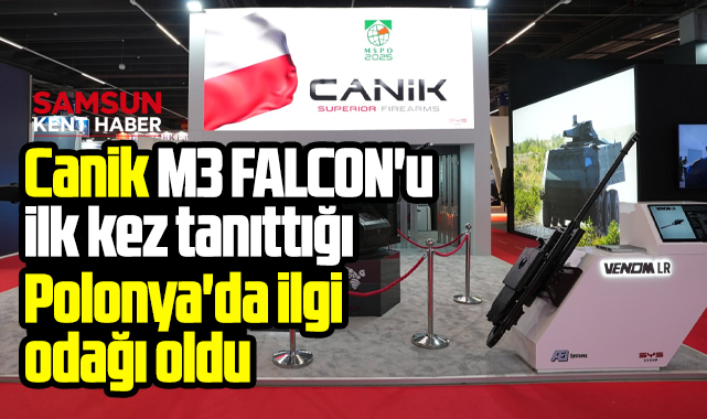 CANİK Polonya'daki MSPO 2026 fuarında ilgi odağı oldu