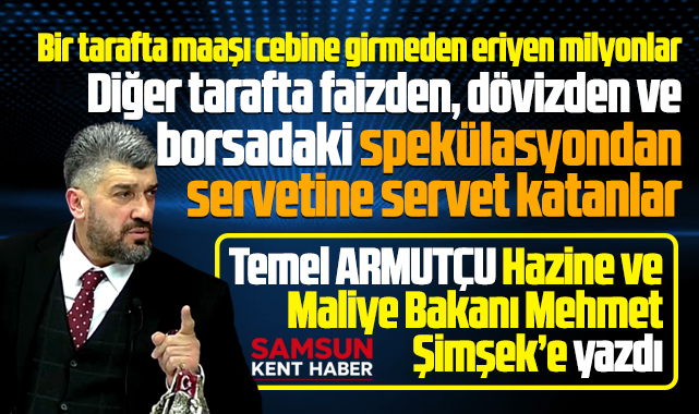 Hayat pahalılığı, maaşı eriyenler ve faizden servetine servet katanlar!