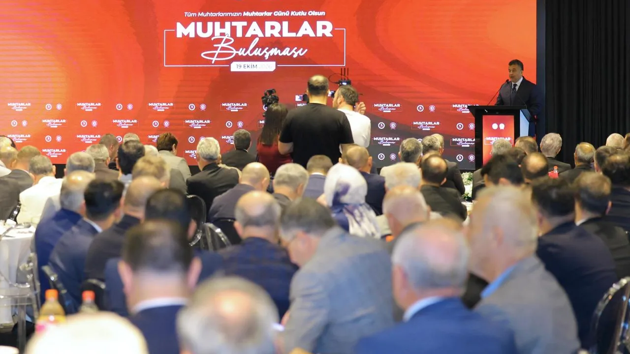 Samsun'da muhtarlar günü etkinliğinde Samsun ve Türkiye Yüzyılı vurgusu