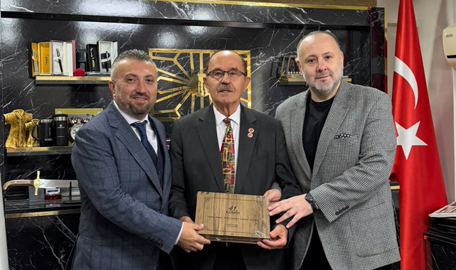 Samsun TSO seçimi öncesi Arslan ve Bulut SATEM'i ziyaret etti