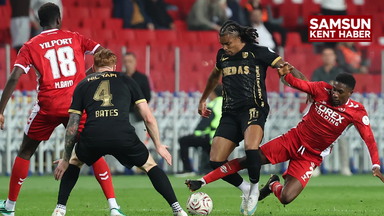 Süper Lig'de Samsunspor, Amed maçını 2-1 kaybetti