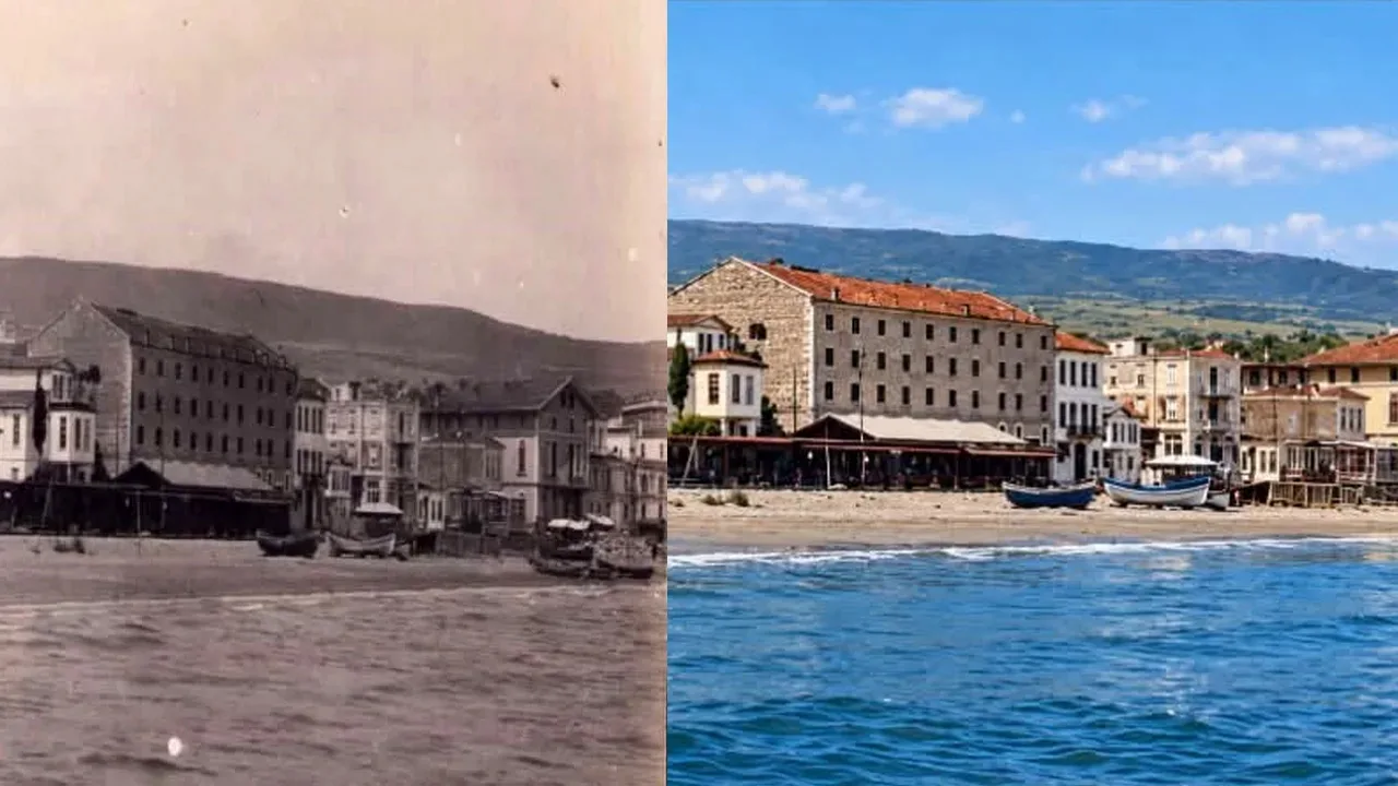 Samsun'un dünü bugünü! Hem siyah beyaz hem renkli fotoğraflar