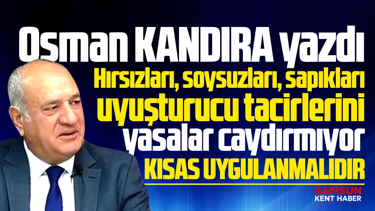 Yasalar caydırmıyor! Bu suçlara kısas uygulanmalı!