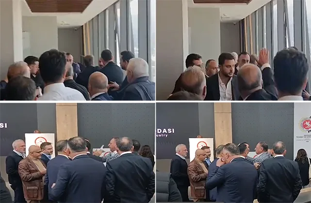 Samsun-TSO-başkanlık-seçiminde-küfürler-havada-uçuştu,-kavga-çıktı!