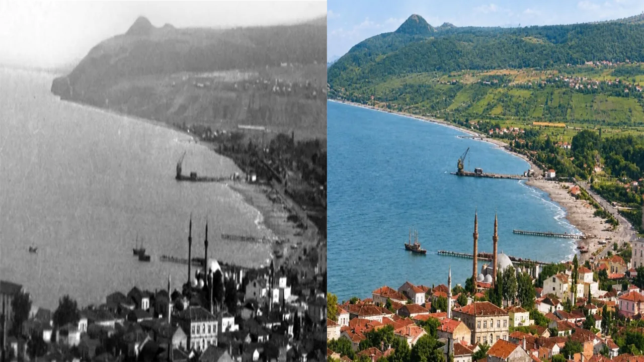 Samsun'un dünü bügünü! Hem siyah beyaz hem renkli fotoğraflar - Resim 2
