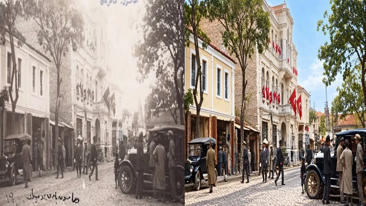 Samsun'un dünü bügünü! Hem siyah beyaz hem renkli fotoğraflar