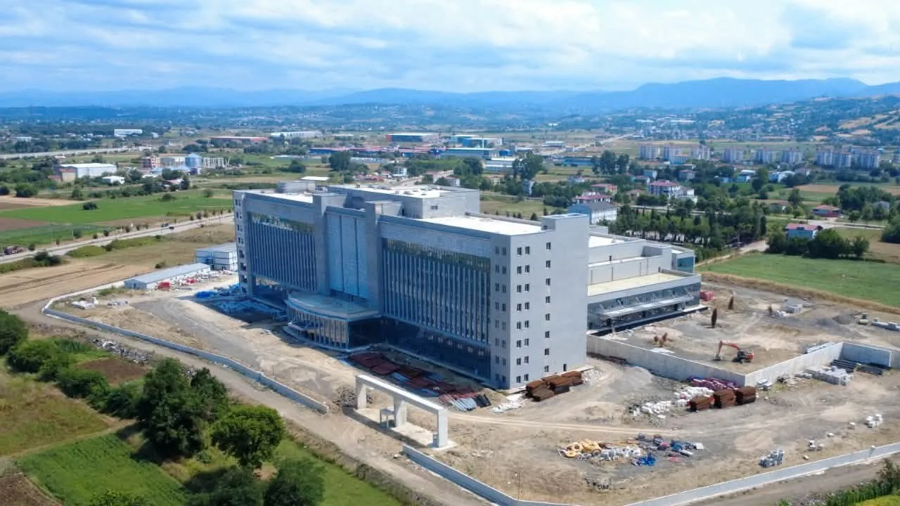 Samsun’da 2 milyar 862 milyon TL'lik devlet hastanesi yükseliyor
