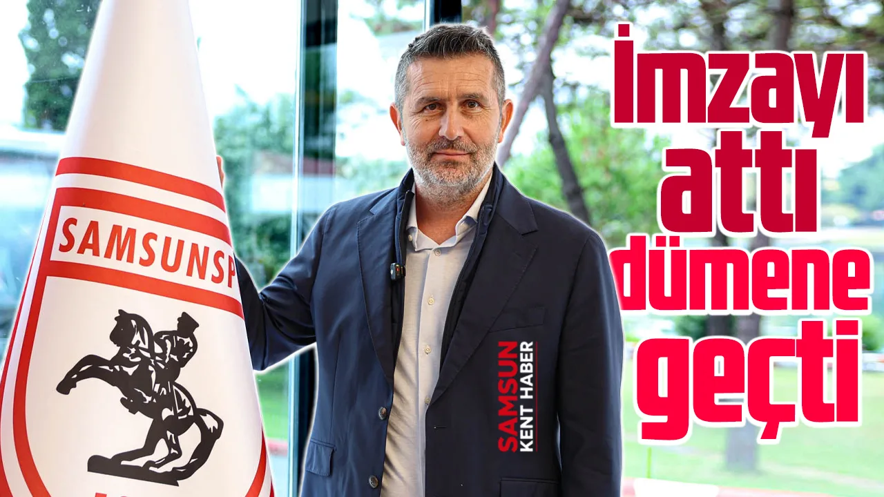 Samsunspor'un yeni Teknik Direktörü Bjelica özel uçak ile geldi