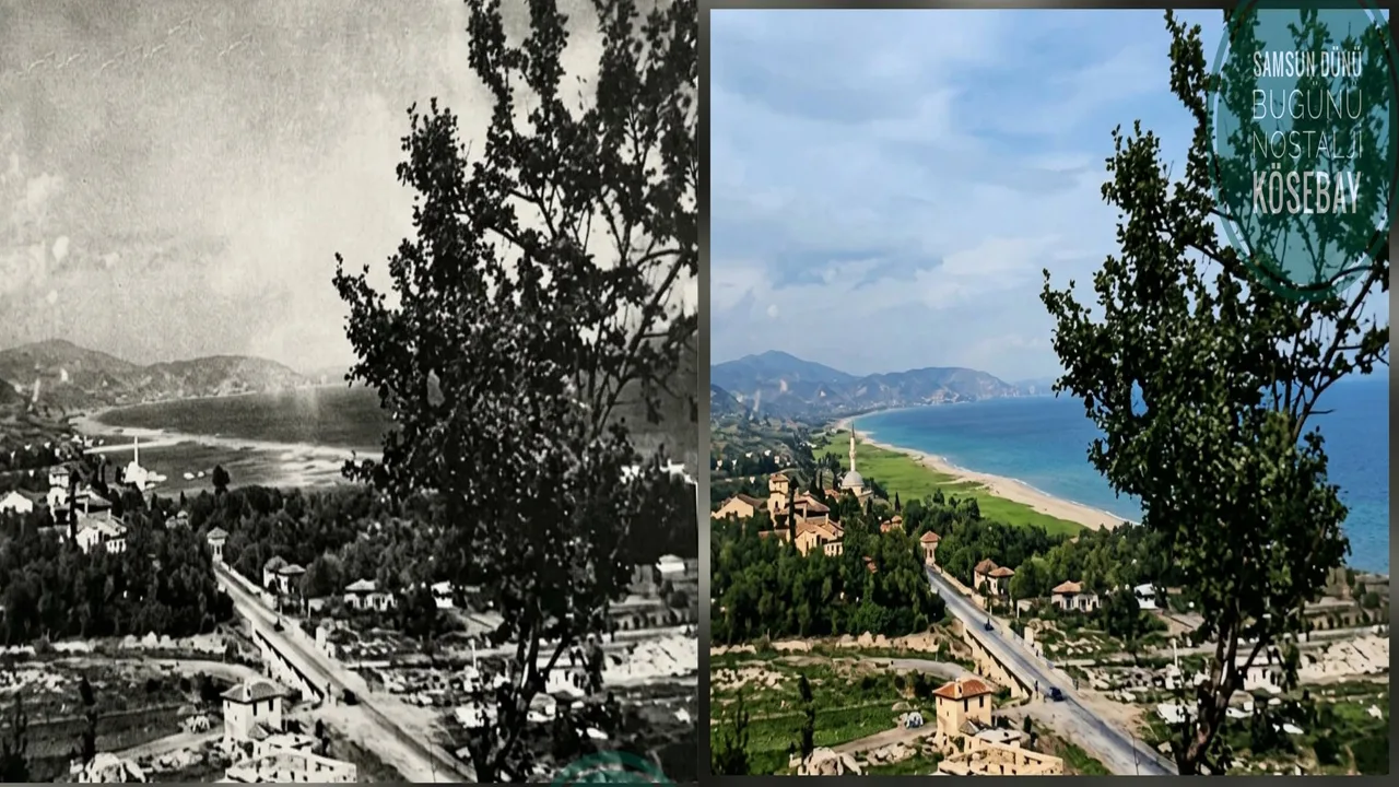 Samsun'un dünü bügünü! Hem siyah beyaz hem renkli fotoğraflar